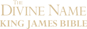 The Divine Name King James Bible